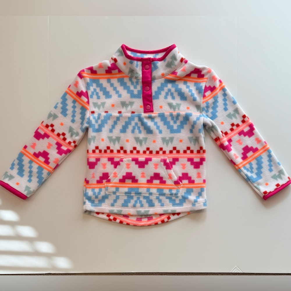 Girls fleece pullover jumping beans size 4 NEW!